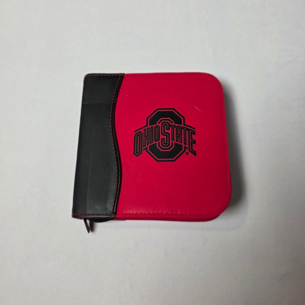 RCC Koozie Ohio State Buckeyes CD DVD Case Red Black & Curious‎ George DVD Lot